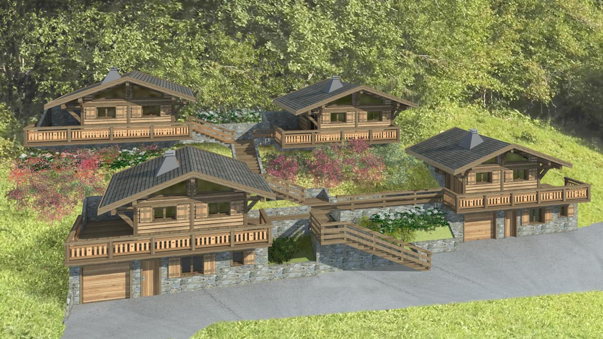 Savoya Lodges Châtel Exterior foto